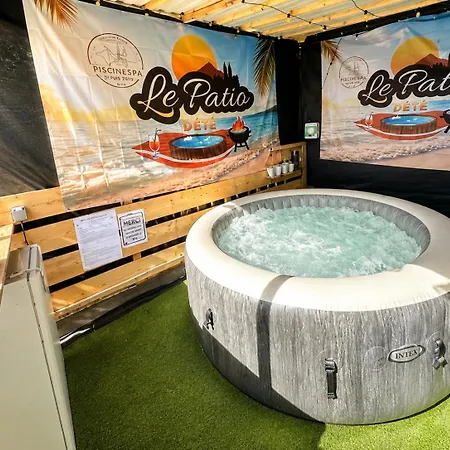 F2 Jardin Jaccuzzi Barbecue Apartment